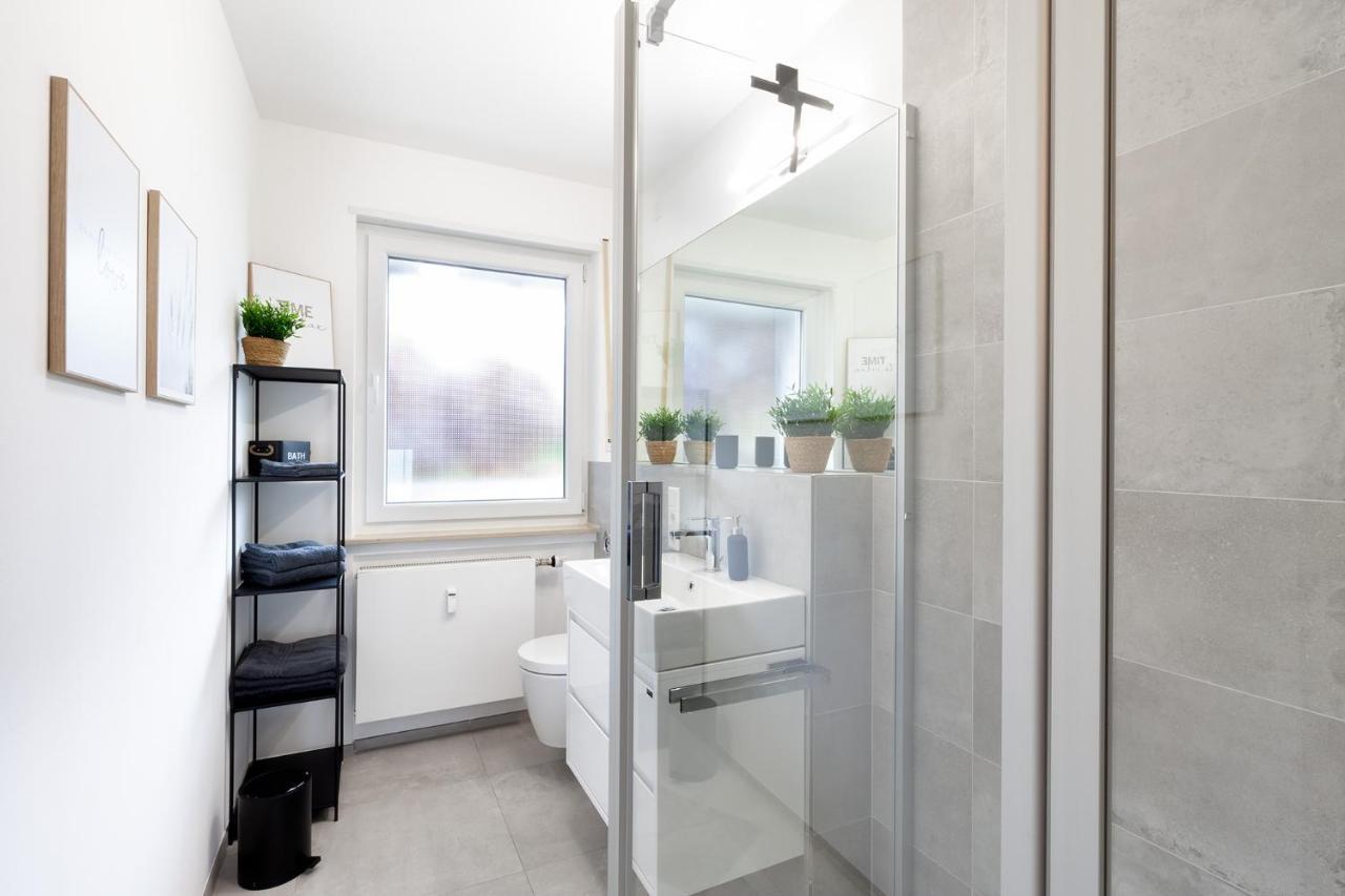 Modernes Apartment *Liobablick Nr. 3* - Fewo Fulda/Petersberg Petersberg  ภายนอก รูปภาพ