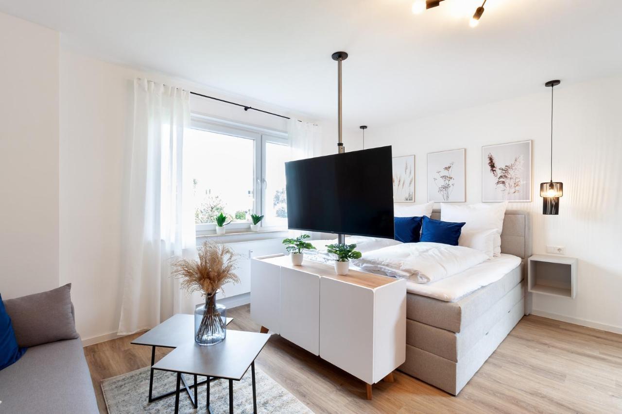 Modernes Apartment *Liobablick Nr. 3* - Fewo Fulda/Petersberg Petersberg  ภายนอก รูปภาพ